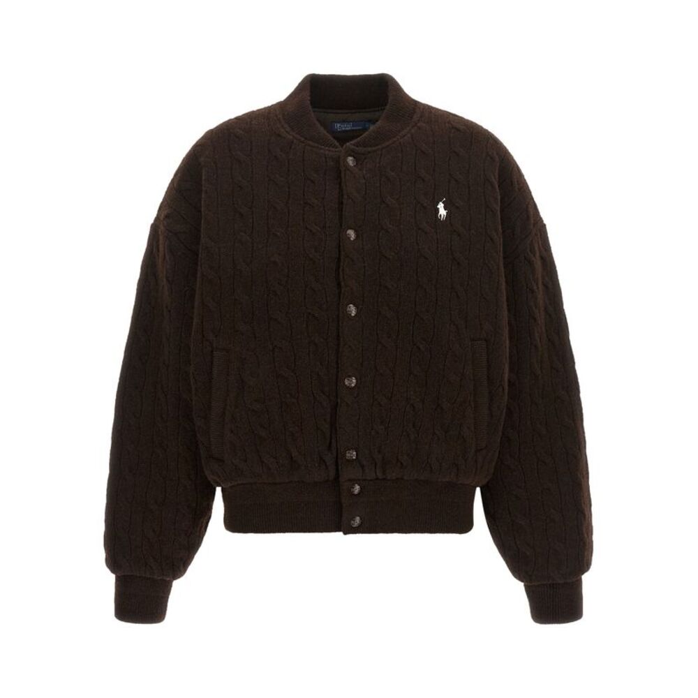 Polo Ralph Lauren Brown Wool Women's Bomber
